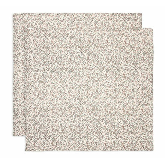 Jollein Jollein hydrofiele doek 115cm Retro Flowers 2pack