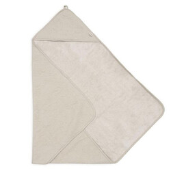 Jollein hooded towel 75x75cm Soft Waves Nougat