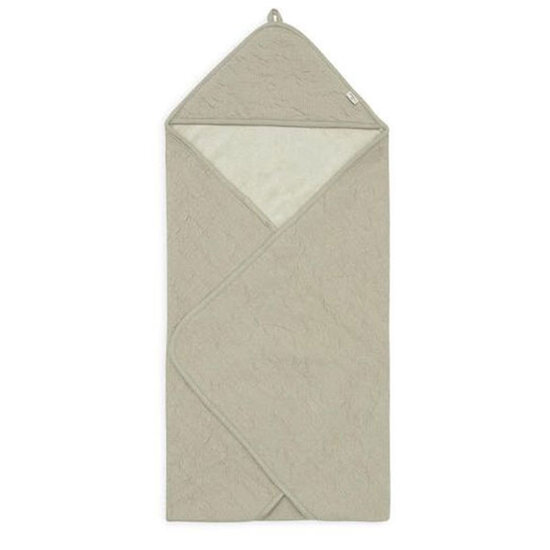 Jollein Jollein badcape 75x75cm Soft Waves Olive Green