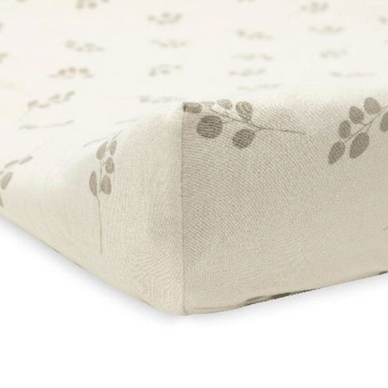 Jollein Jollein changing mat cover jersey Twig Olive Green