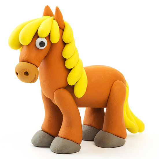 Hey Clay Hey Clay modeling clay farm animal: horse