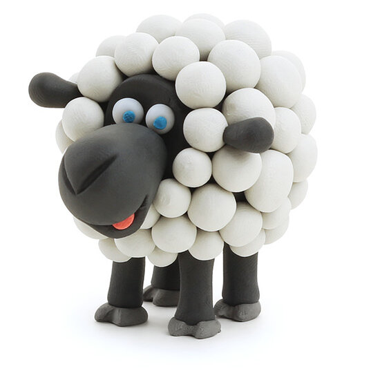 Hey Clay Hey Clay | Boetseerklei Dieren - Schaap