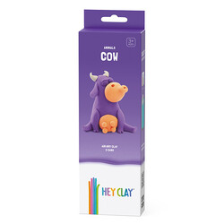 Hey Clay modeling clay farm animal: cow