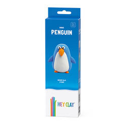 Pâte à modeler Hey Clay oiseau: pingouin