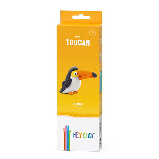 Hey Clay Hey Clay modeling clay farm bird: Toucan