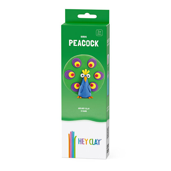 Hey Clay Hey Clay | Boetseerklei Vogels - Pauw