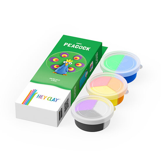 Hey Clay Hey Clay | Boetseerklei Vogels - Pauw