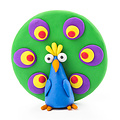Hey Clay Hey Clay Modelliermasse Vogel: Pfau