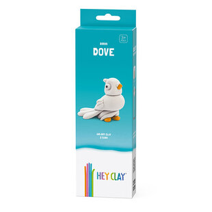 Hey Clay modeling clay bird: dove