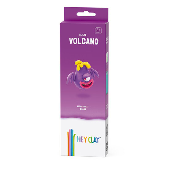 Hey Clay Hey Clay modeling clay alien: Volcano