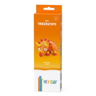 Pâte à modeler Hey Clay dinosaure: Tricératops