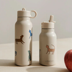 Liewood Falk water bottle 250ml Leopard Multi Mix