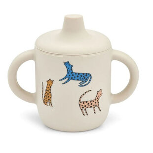 Liewood Neil sippy cup Leopard Multi Mix