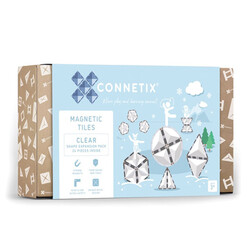 Blocs de construction magnétiques Connetix Tiles Clear Shape Expansion Pack 24 pc