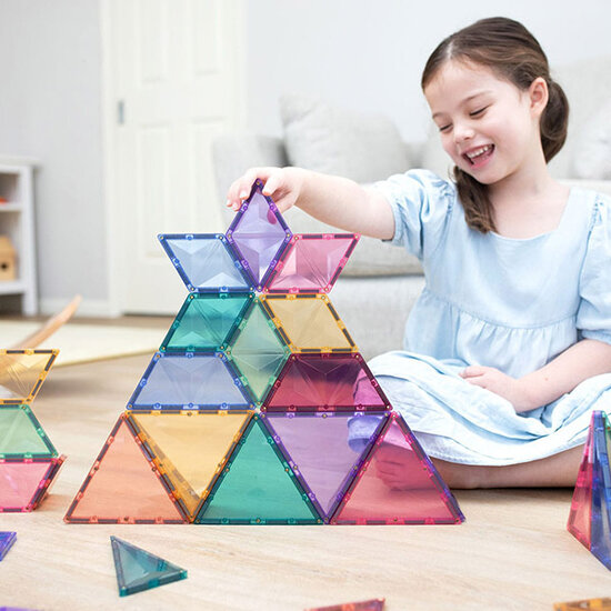 Connetix Tiles Connetix Tiles Pastel Shape Expansion Pack 48 pc magneetblokken