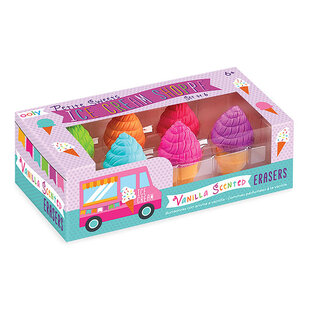 Ooly Petite Sweets Ice Cream geurgummen set van 6