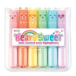 Ooly Beary Sweet mini geur markeerstiften 6 stuks