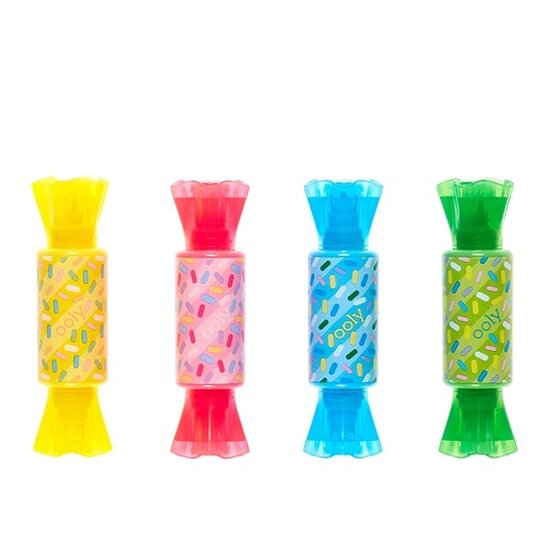 Ooly Ooly | Sugar Joy Berry Candy Geparfumeerde 4 Dubbelzijdige Markeerstiften