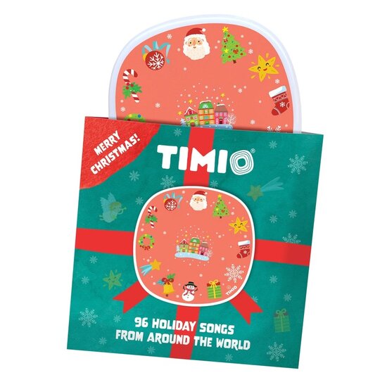 TIMIO TIMIO audio and music player disc Christmas songs