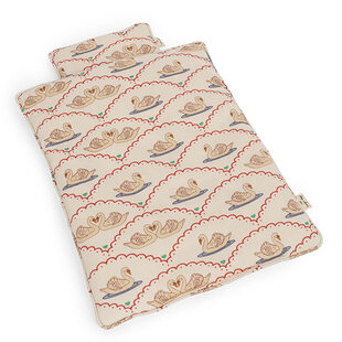 Konges Slojd dolls bedding Swan