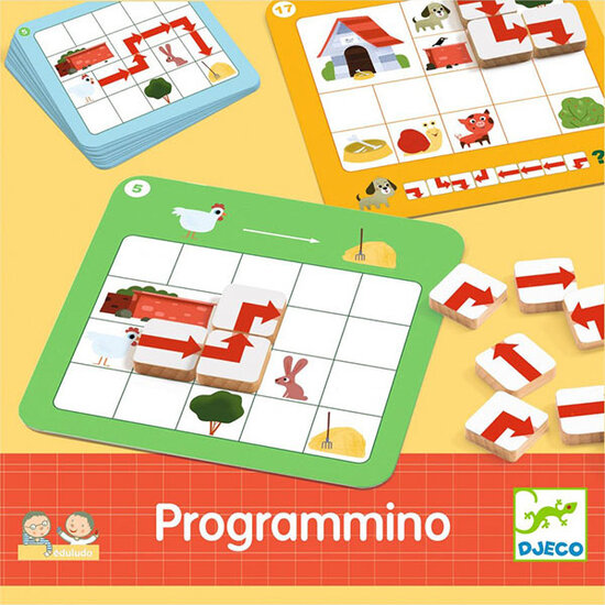 Djeco Djeco Eduludo Lernspiel Programmino +4 Jahre