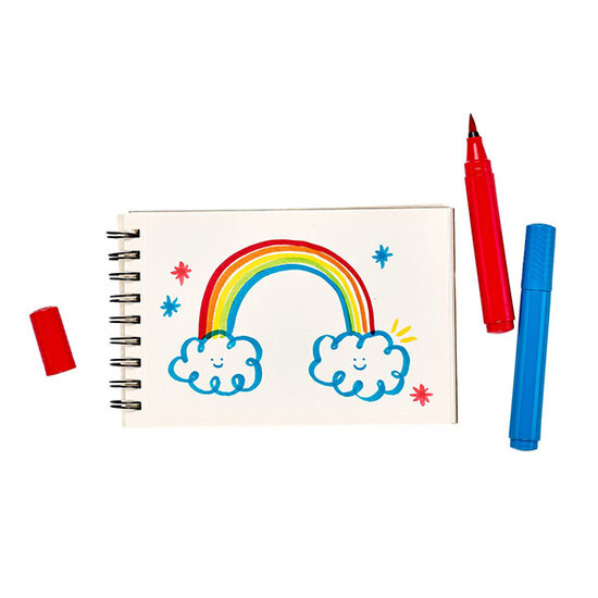 Ooly Ooly Big Bright Brush markers 10 pieces