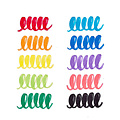 Ooly Ooly Big Bright Brush markers 10 pieces