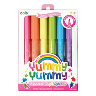 Ooly Yummy Yummy scented pastel highlighters 6 pcs