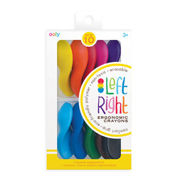 Ooly Left Right Crayons 10 pcs