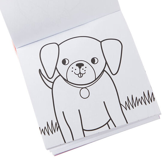 Ooly Livre de coloriage avec crayons Ooly amis animaux