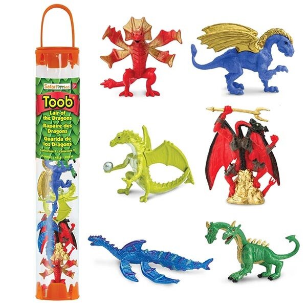 Figurines de jeu dragon collection 2 Safari Ltd