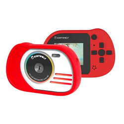 Kidywolf camera Kidycam waterproof red