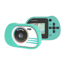 Kidywolf camera Kidycam waterproof cyan