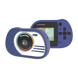 Kidywolf camera Kidycam waterproof blue