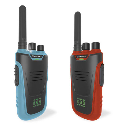 Kidywolf Kidywolf Walkie-Talkie Kidytalk blue-red