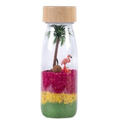 Petit Boum sensorische fles - flamingo