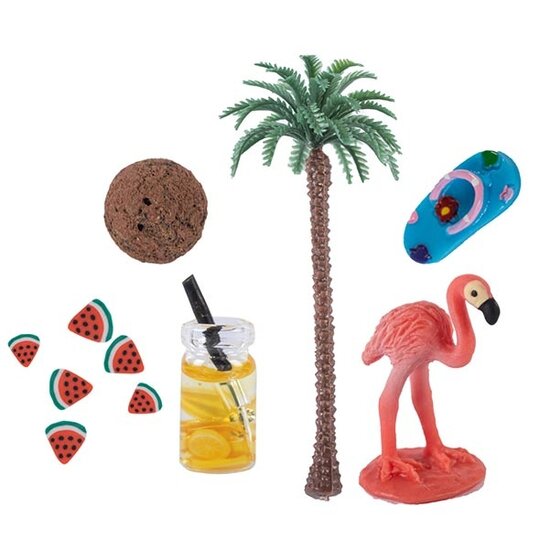 Petit Boum Petit Boum sensorische fles - flamingo