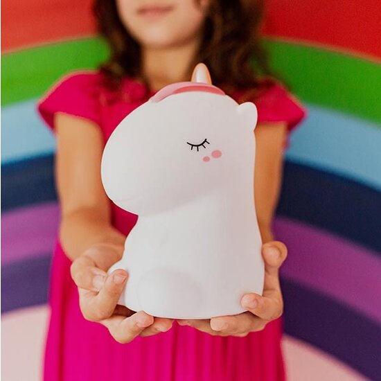 Little L Little L - Veilleuse Licorne Cosmo - Blanc