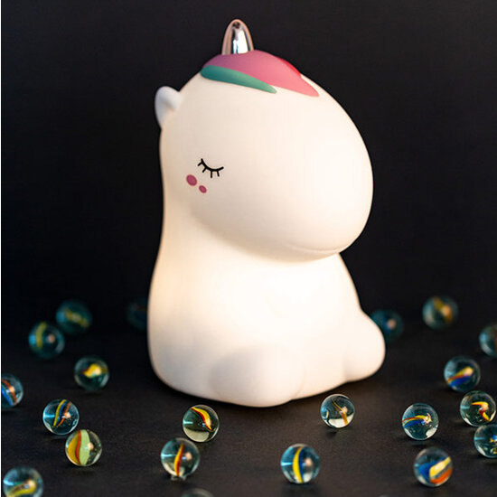Little L Little L - Unicorn Nightlight Cosmo - White