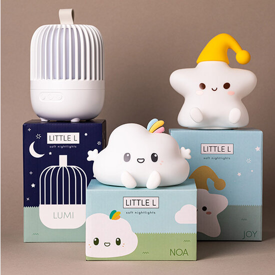 Little L Little L - Nachtlampje Wolk Noa
