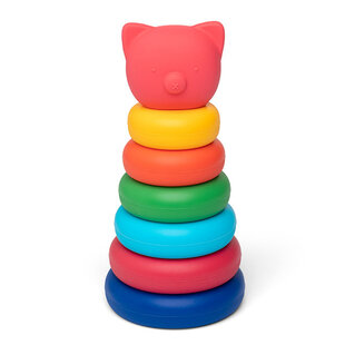 Little L - Stapelturm Schwein - Lebendige Farben