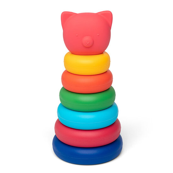 Little L Little L - Tour empilable Cochon - Couleurs vives