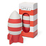 Little L Little L - Rocket Stackable Tower - Red and White