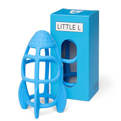Little L bijtring - Raket - Blauw