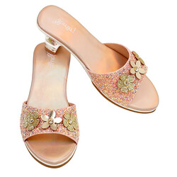 Souza slipper hak Clarisse zalm metallic