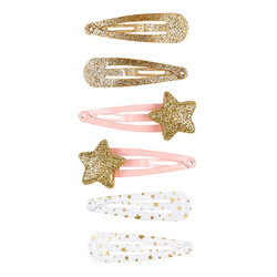 Souza hairpins Julie gold stars