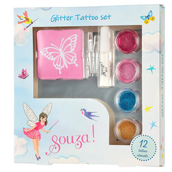 Souza glitter tattoo set