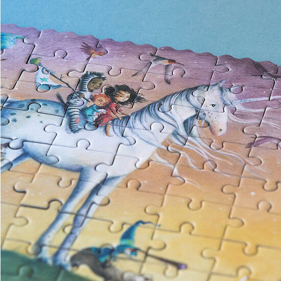 Londji Londji Pocket-Puzzle My unicorn 100-Teilig +6Jahre