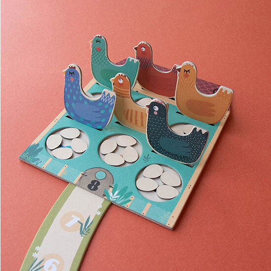 Londji Londji Cluck Cluck! The Fox! Pocket-Spiel +4 Jahre