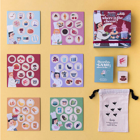 Londji Londji Where is the cheese - pocket memory game